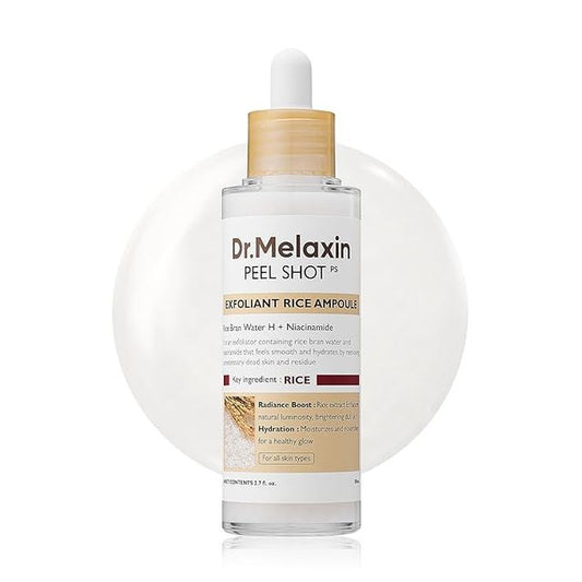 Rice peel glow serum ampoule Pack of 2